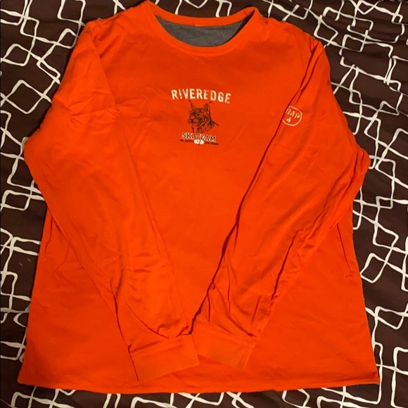 Unisex Double Sided Long Sleeve Shirt - Picture 3 of 4